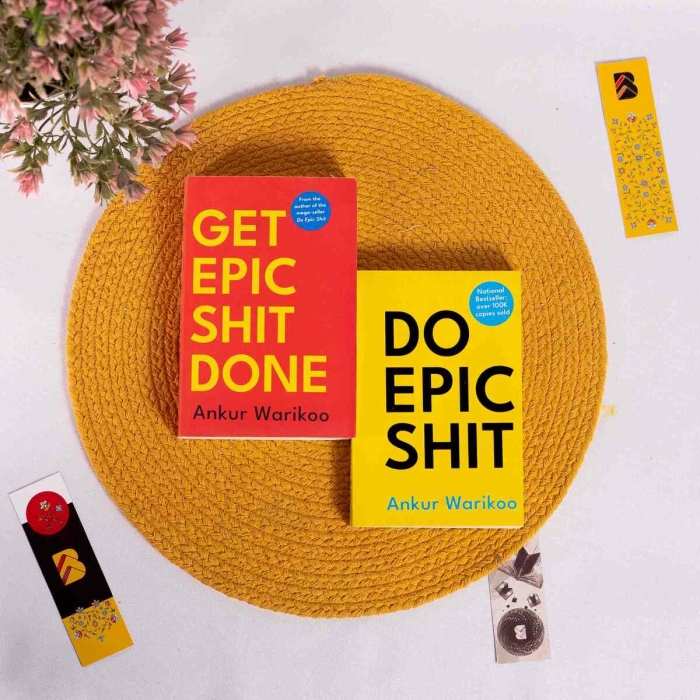 Buy Ankur Warikoo Combo Do Epic Shit & Get Epic Shit Done (Hardcover)