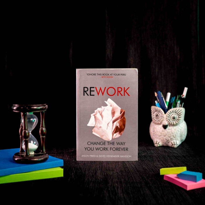 Buy Rework by Jason Fried online at bookbins.in