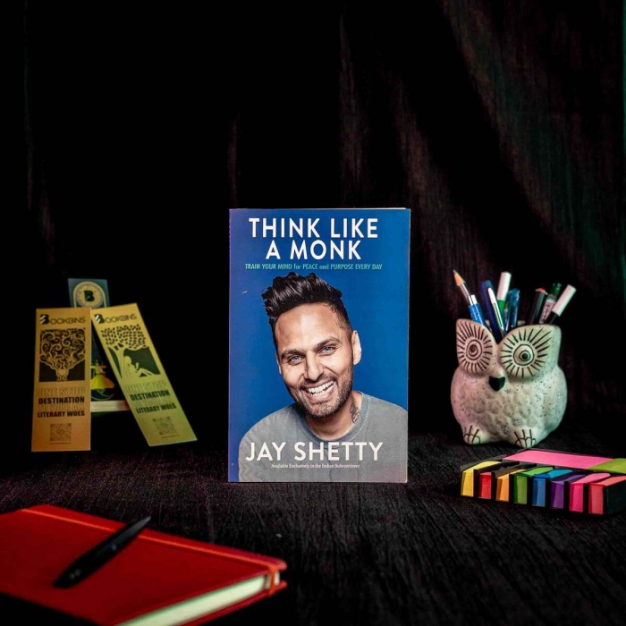 Think Like A Monk by Jay Shetty - Buy Online at affordable price -Bookbins.in